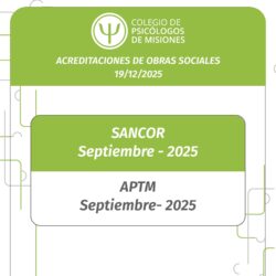 Acreditacion de Obras Sociales 19-12-2025