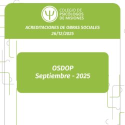 Acreditacion de Obras Sociales 26/12/2025