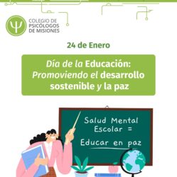 Día de la Educación: La educacion y la salud mental
