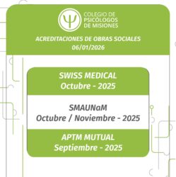 Acreditacion de obras sociales 6/01/2026