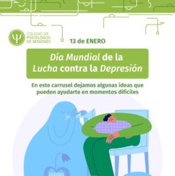 13 de enero – Día de lucha contra la depresión