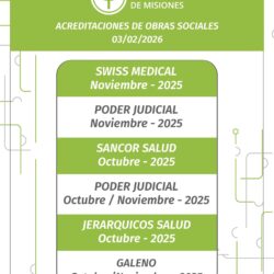 Acreditacion de Obras Sociales 03-02-2026