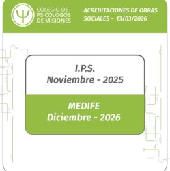 Acreditaciones de Obras Sociales 13/03/2026