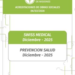 Acreditaciones de Obras Sociales 06/02026