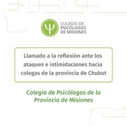 Comunicado CPPM ante ataques hacia colegas de la provincia de Chubut