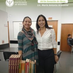 Nueva donación para nuestra biblioteca institucional