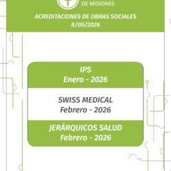 Acreditación de Obras Sociales 8-05-2026