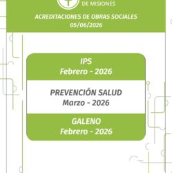 Acreditaciones de OS 5-06-26