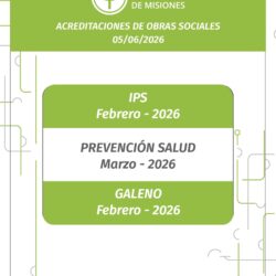 Acreditaciones de OS 5-06-26