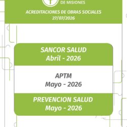 Acreditacion de Obras Sociales – 23/07/2026