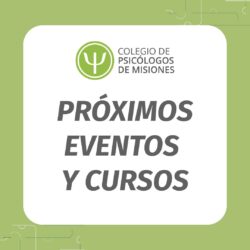 Próximos oportunidades de formación y participación profesional