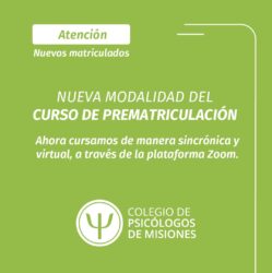 Curso de Prematriculación virtual sincrónico