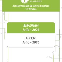 Acreditación de Obras Sociales