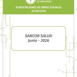 Acreditacion de obras sociales 28/09/2026